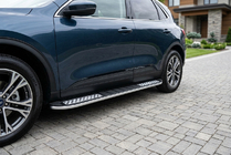Ford Kuga/Escape 2019- Pedane Laterali Tayga V2 (2 pz, Alluminio) foto 1