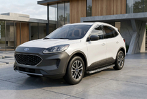 Ford Kuga/Escape 2019- Pedane Laterali BlackLine (2 pz, Alluminio) foto 1