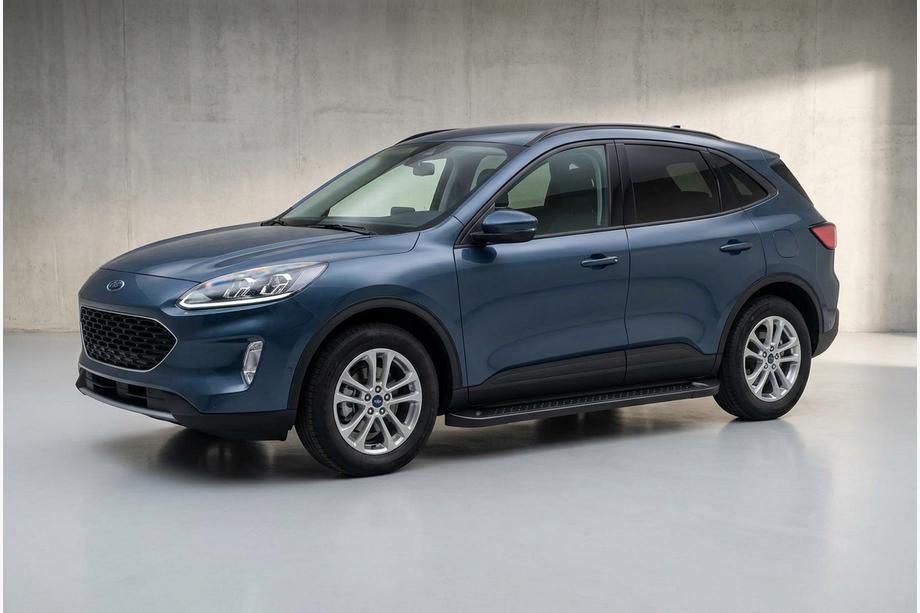 Ford Kuga/Escape 2019- Pedane Laterali Allmond Black (2 pz, Alluminio) Foto 1