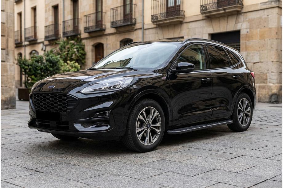 Ford Kuga/Escape 2019- Pedane Laterali Bosphore Black (2 pz, Alluminio) Image