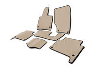 Audi Q7 2005-2015 Tappetini EVA (Beige) foto 3