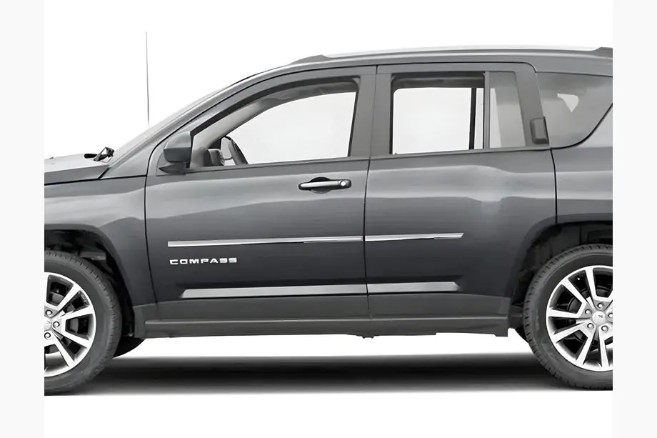Jeep Compass 2006-2016 Modanature Porta OmsaLine Acciaio Inox Image