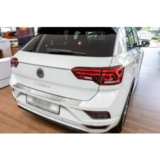 Protezione Paraurti Posteriore Carmos Acciaio Inox Volkswagen T-Roc 2017-2025 foto 1
