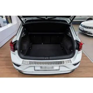 Protezione Paraurti Posteriore Carmos Acciaio Inox Volkswagen T-Roc 2017-2025 foto 2
