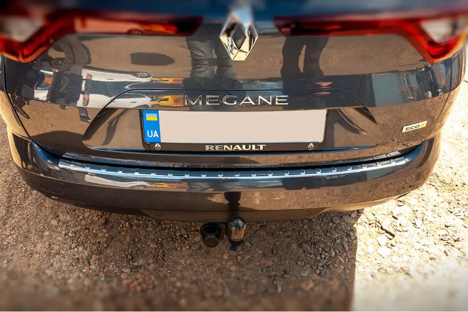Renault Megane IV 2016-2025 Protezione paraurti posteriore Carmos (SW, acciaio inox) Foto 5