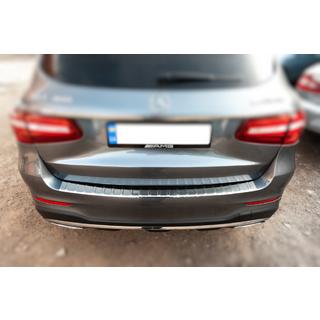 Protezione paraurti posteriore Carmos (2015-2019, acciaio inox) Mercedes GLC X253 2015-2022 foto 4