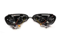 Volkswagen Golf 5 2003-2009 Fari anteriori con luci LED Black (2 pz) foto 5