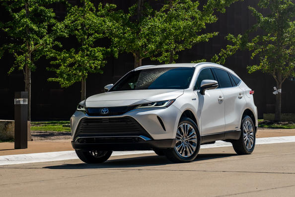 Panoramica del crossover ibrido Toyota Venza