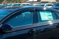 Audi A6 C7 2011-2017 Deflettori aria finestrini Sedan (4 pz, HIC) foto 1