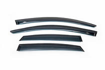 Audi A6 C7 2011-2017 Deflettori aria finestrini Sedan (4 pz, HIC) foto 5