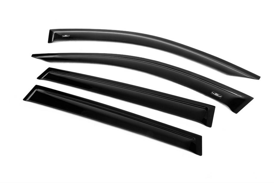 Jeep Cherokee KL 2013- Deflettori Finestrini (4 pz, HIC) Foto 2