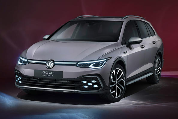 Revisione della station wagon a trazione integrale Volkswagen Golf Alltrack