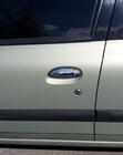 Renault Symbol 1999-2008 Coperture Maniglie Cromate (Acciaio Inox) 2 pz, Carmos - Acciaio Turco foto 1