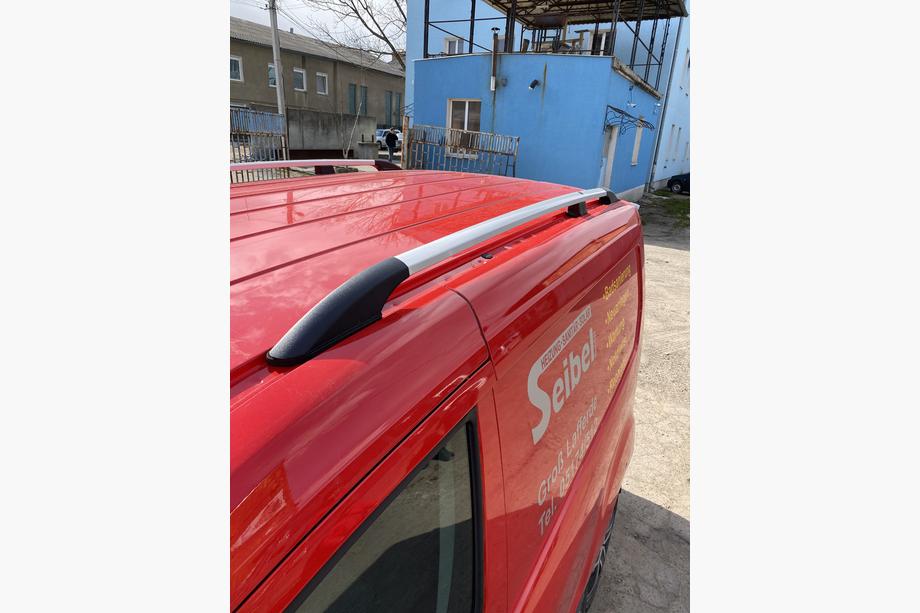 Ford Connect 2014-2021 Barre Tetto Cromate Maxi, piedini in plastica Foto 8
