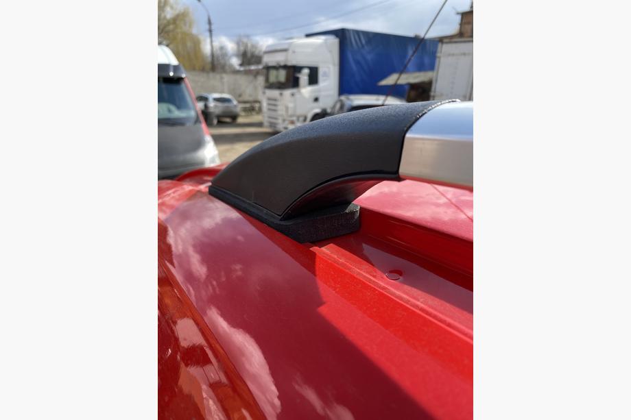 Ford Connect 2014-2021 Barre Tetto Cromate Maxi, piedini in plastica Foto 13