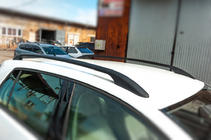 Volkswagen Golf 7/E-Golf 2012-2020 Barre portatutto OmsaLine Solid (2 pz, nere) foto 1