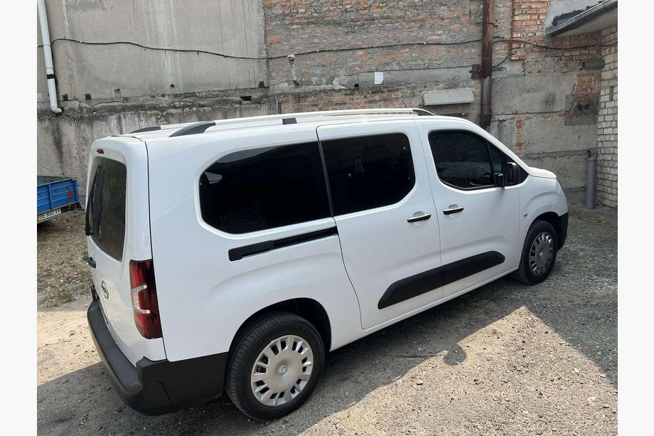 Peugeot Partner/Rifter 2019- Barre portatutto OmsaLine Solid (2 pz, grigio) Passo Lungo Foto 2