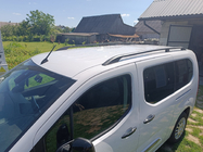 Peugeot Partner/Rifter 2019- Barre portatutto OmsaLine Solid (2 pz, nere) foto 3