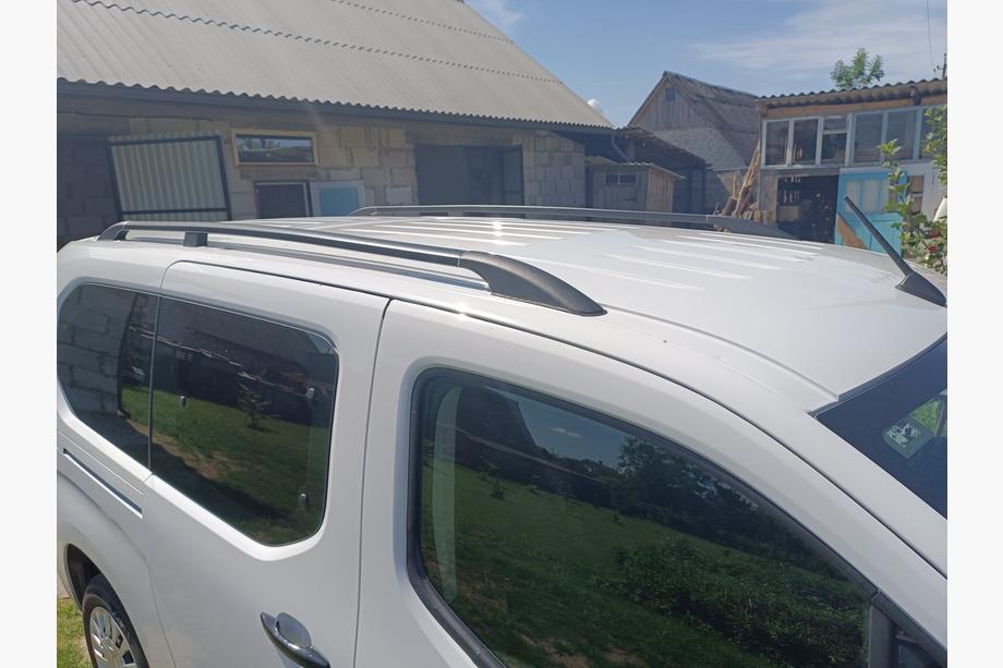 Opel Combo 2019- Barre portatutto OmsaLine Solid (2 pz, nere) Image