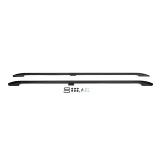 Barre portatutto OmsaLine Solid (2 pz, nere) foto 2