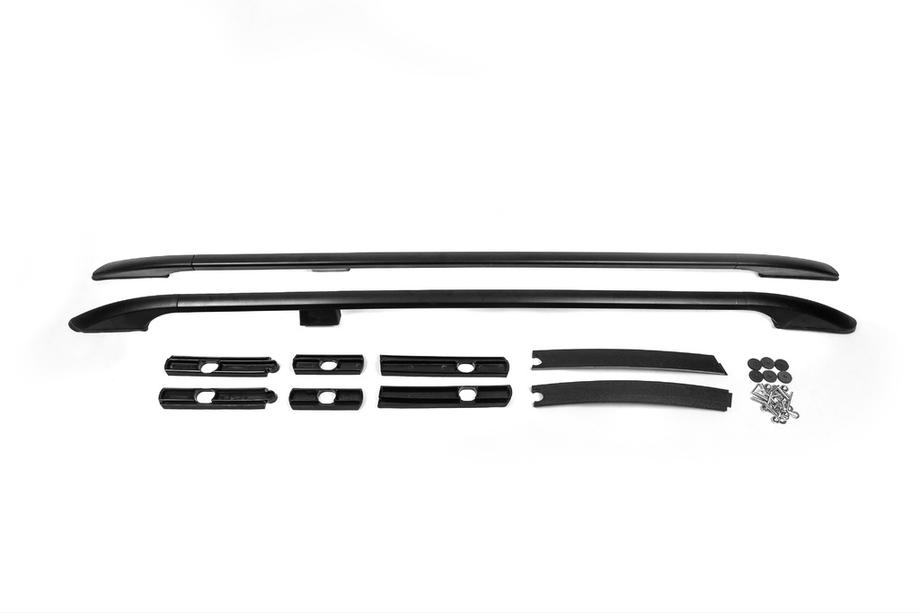Ford Connect 2014-2021 Barre portatutto OmsaLine Solid (2 pz, nere) Passo Corto Foto 2