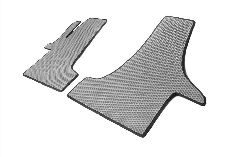 Volkswagen T5 Transporter 2003-2010 Tappetini EVA (grigi, anteriori, per 2 + 1) Foto 2