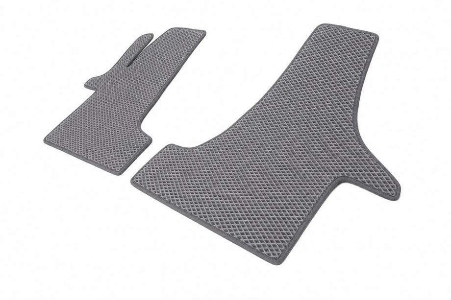 Volkswagen T5 Caravelle 2004-2010 Tappetini EVA (grigi, anteriori, per 2 + 1) Foto 2