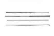 Ford Fusion 2002-2012 Cornici Esterne Finestrini Acciaio Inox (4 pz) OmsaLine - Acciaio Inox Italiano foto 2