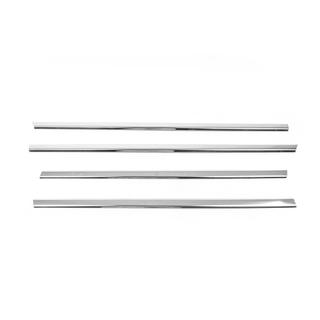 Cornici Esterne Finestrini Acciaio Inox (4 pz) Ford Fusion 2002-2012 foto 2