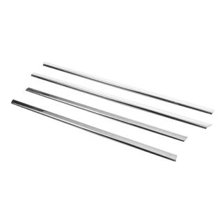 Cornici Esterne Finestrini Acciaio Inox (4 pz) Ford Fusion 2002-2012 foto 3