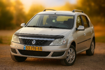 Renault Logan I 2008-2013 Deflettore cofano (EuroCap) foto 1
