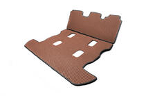 Lexus LX570/450d 2008-2022 Tappetino bagagliaio 2 pz (EVA, 7 posti, mattone) foto 5