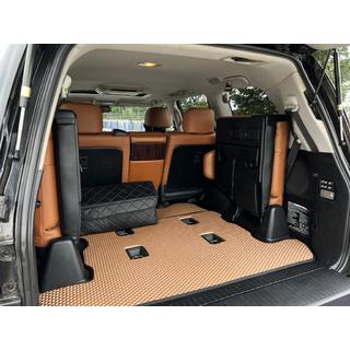 Tappetino bagagliaio 2 pz (EVA, 7 posti, mattone) Lexus LX570/450d 2008-2022 foto 2