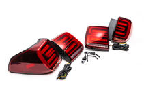 Nissan Patrol Y62 2010-2024 Fanali Posteriori LED (RED-Sequential) foto 4