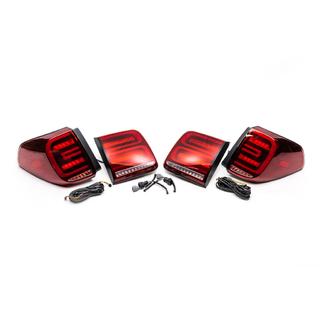 Fanali Posteriori LED (RED-Sequential) Nissan Patrol Y62 2010-2024 foto 3