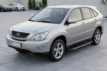 Lexus RX 2003-2009 Pedane laterali Bosphorus Grey (2 pz, alluminio) foto 1