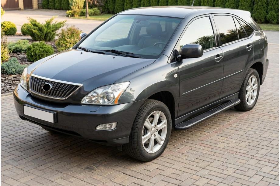 Lexus RX 2003-2009 Pedane Laterali Bosphorus Black (2 pz, Alluminio) Foto 1