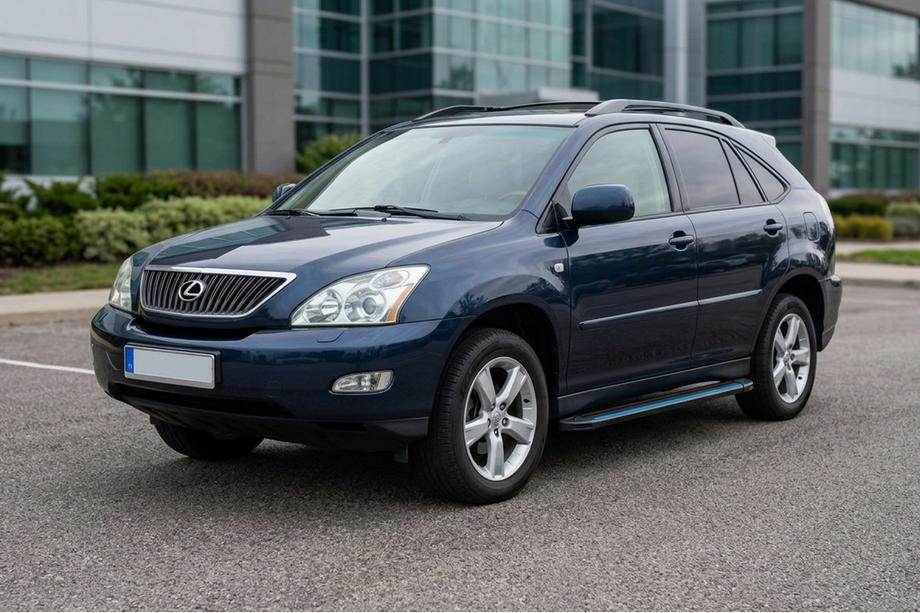 Lexus RX 2003-2009 Pedane Laterali Maya Blue (2 pz, Alluminio) Image
