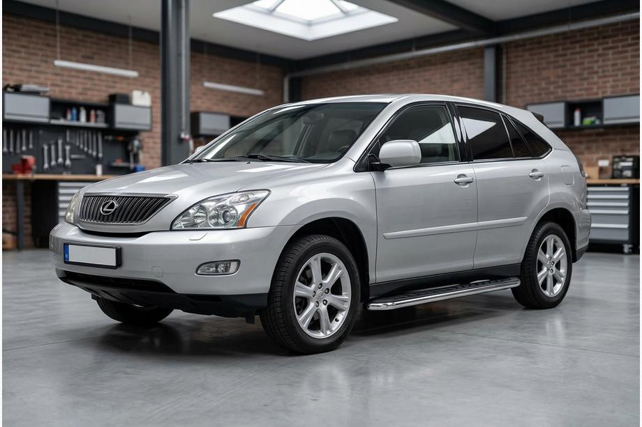 Lexus RX 2003-2009 Pedane Laterali Maydos V1 (2 pz, Alluminio) Foto 1