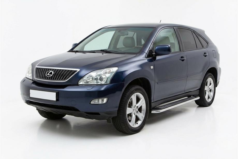 Lexus RX 2003-2009 Pedane Laterali Maydos V2 (2 pz, Alluminio) Foto 1