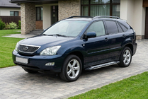 Lexus RX 2003-2009 Pedane Laterali Rainbow (2 pz, Alluminio) foto 1