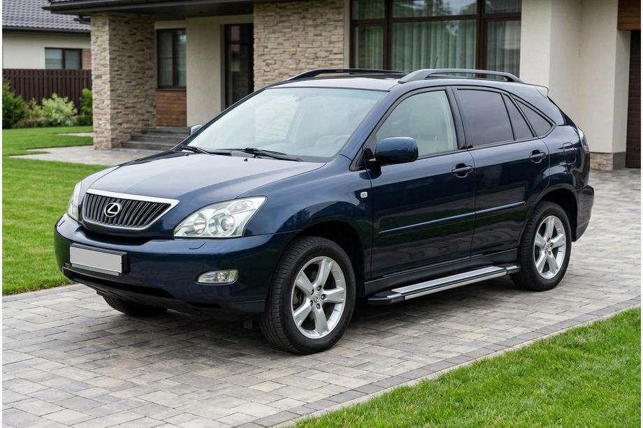 Lexus RX 2003-2009 Pedane Laterali Rainbow (2 pz, Alluminio) Image