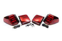 Nissan Armada 2016-2024 Fanali Posteriori LED (RED-Sequential) foto 3