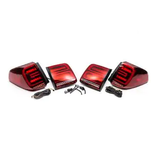 Fanali Posteriori LED (RED-Sequential) Nissan Armada 2016-2024 foto 3