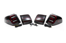 Nissan Armada 2016-2024 Fanali Posteriori LED 2016-2021 (Nero-Sequenziale) foto 3