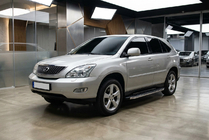 Lexus RX 2003-2009 Pedane Laterali BlackLine (2 pz, Alluminio) foto 1