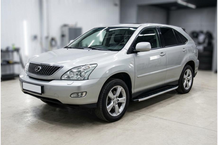 Lexus RX 2003-2009 Pedane Laterali Fullmond (2 pz, Alluminio) Foto 1