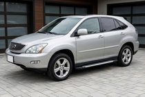 Lexus RX 2003-2009 Pedane Laterali Line (2 pz, Alluminio) foto 1