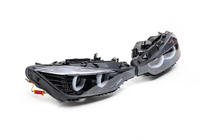 BMW 3 Series F30/F31 2012-2019 Fari anteriori Xenon con luci di posizione LED 2012-2015 (2 pz) Nero foto 4