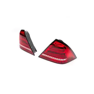 Fanali posteriori LED (2 pz) Mercedes C-class W203 2000-2007 foto 2